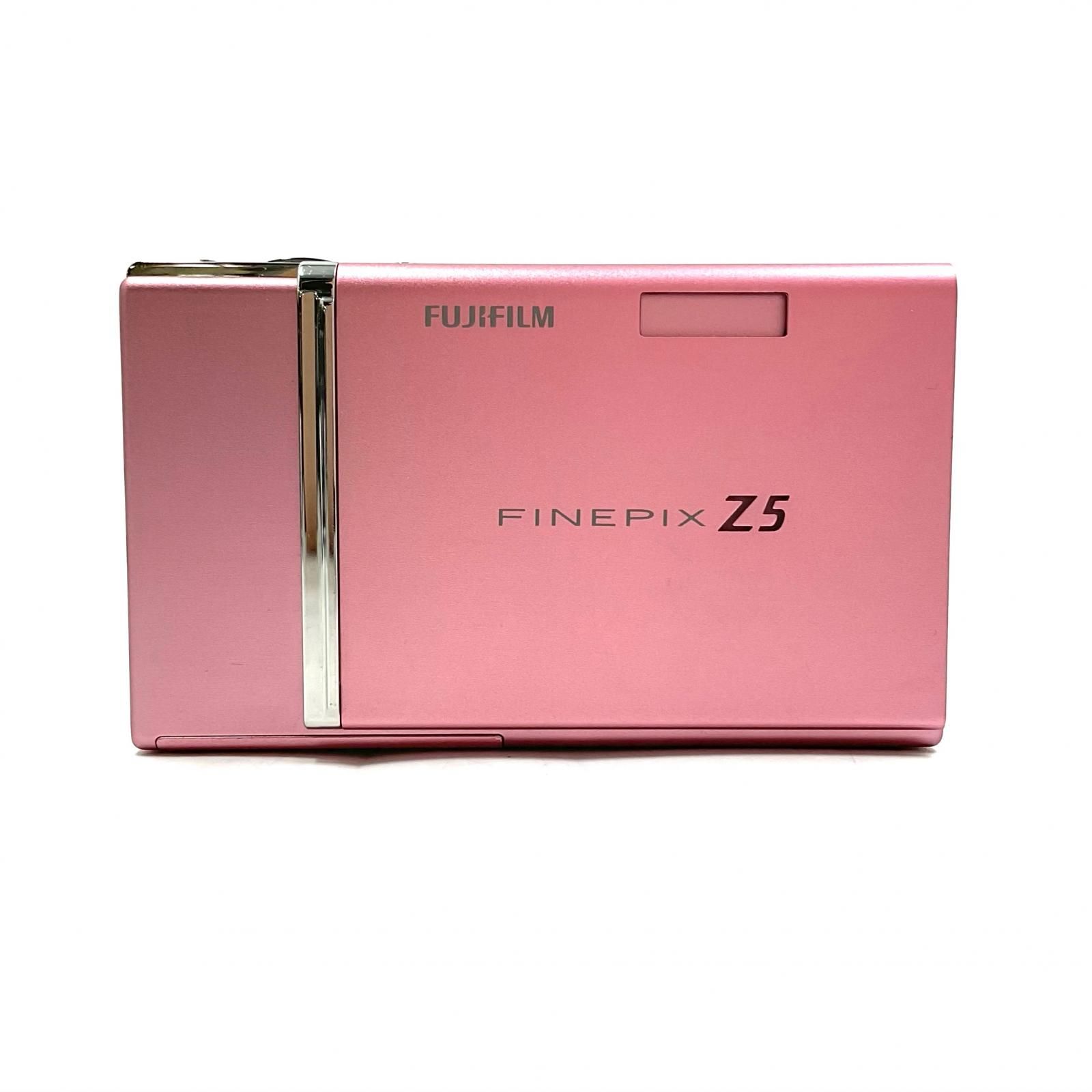 【全額返金保証】【最速発送】FUJIFILM コンパクトデジタルカメラ FinePix Z5fd ベビーピンク 動作確認済