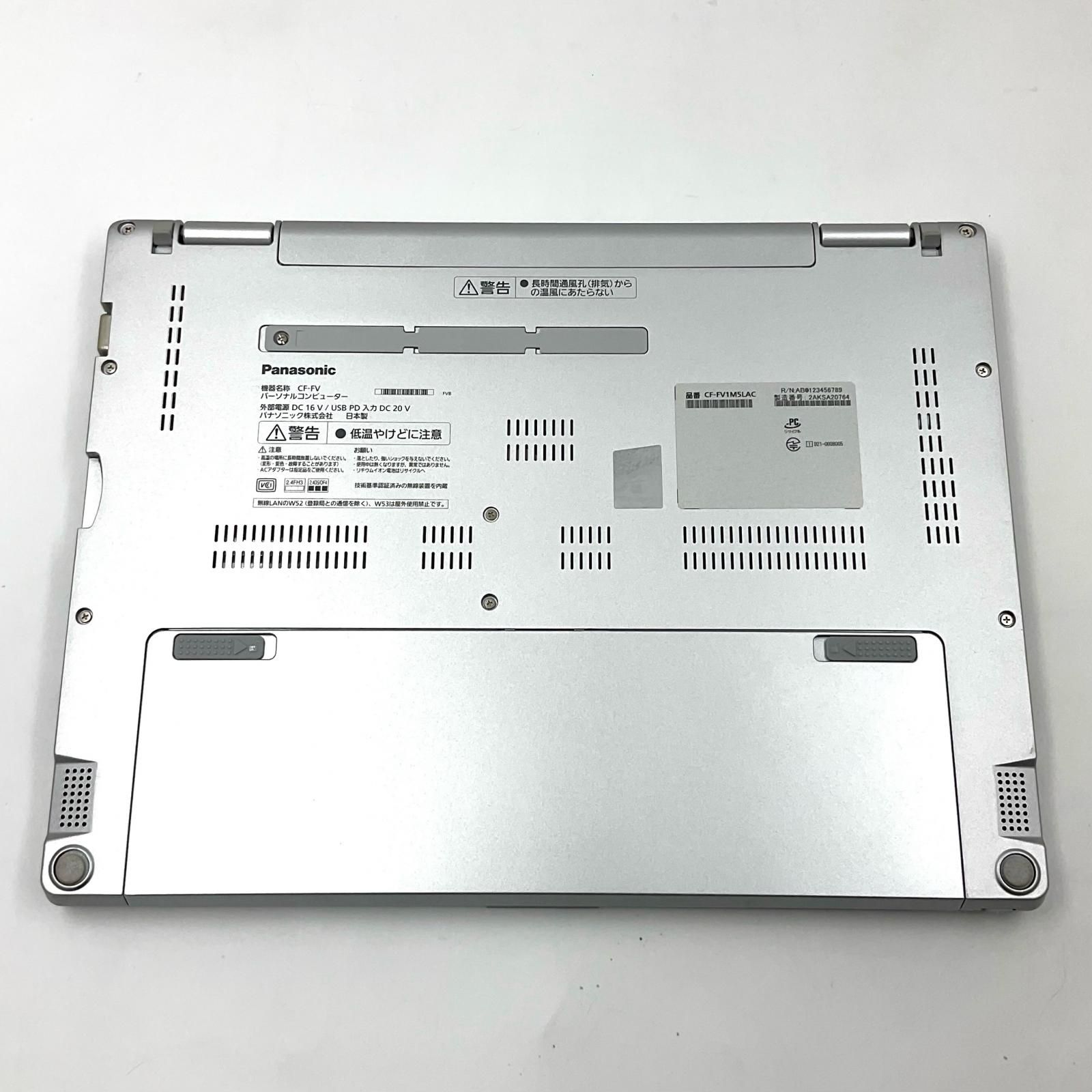 全額返金保証】【最速発送】Panasonic Let's note CF-FV intel core i7