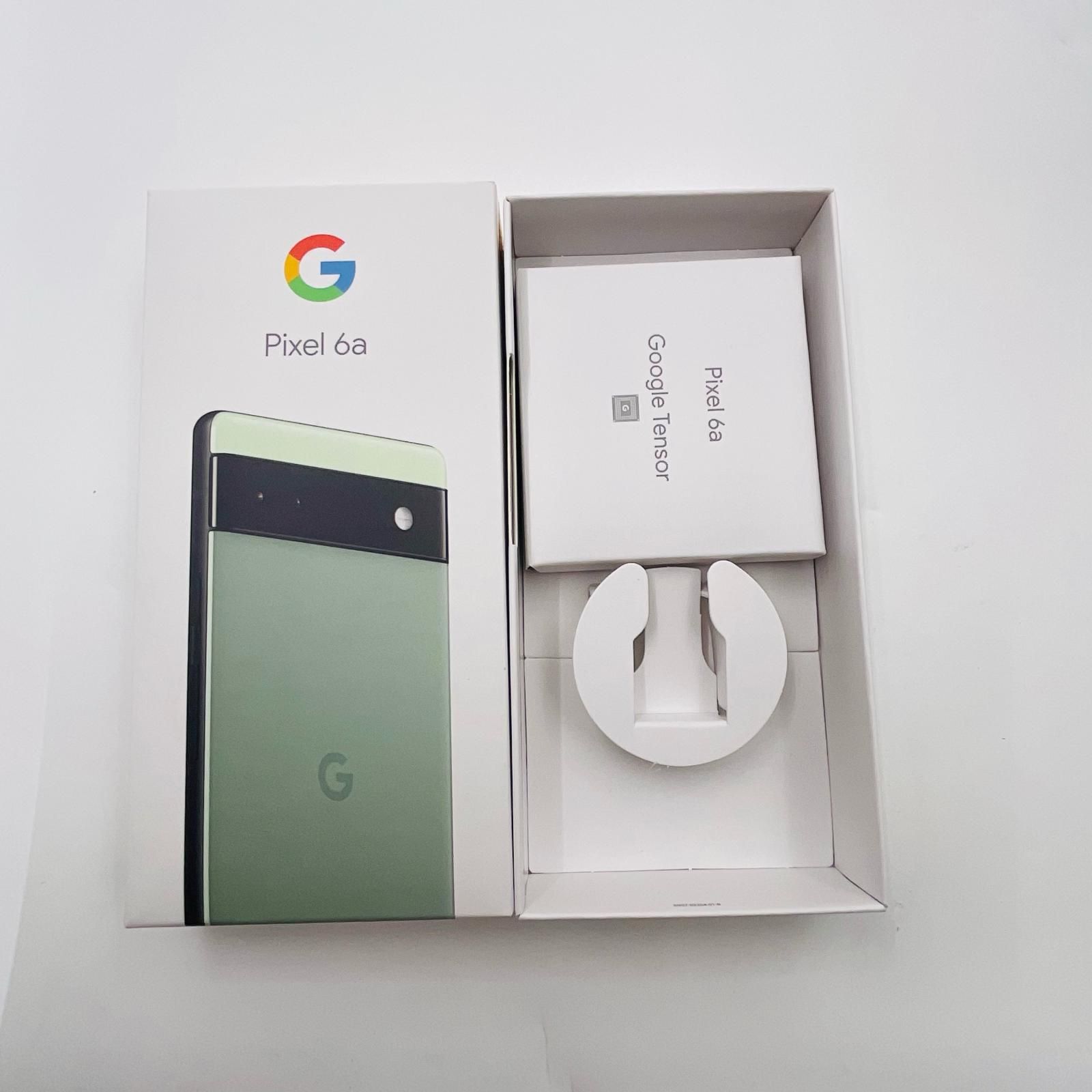 全額返金保証】【最速発送】Google Pixel 6a 128GB Sage SIMフリー