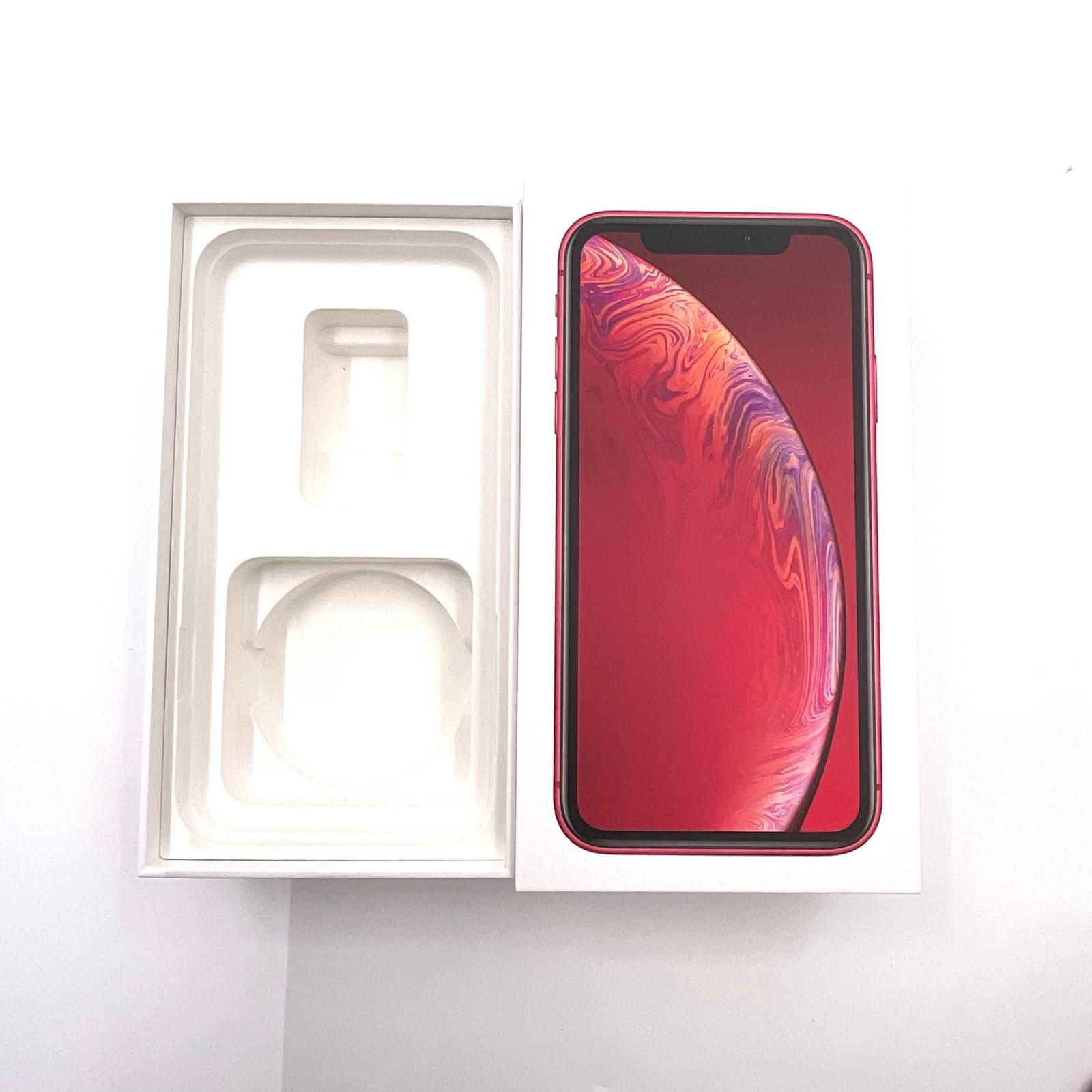 iPhone XR 64GB (PRODUCT)RED 美品 au 動作確認済 - メルカリ