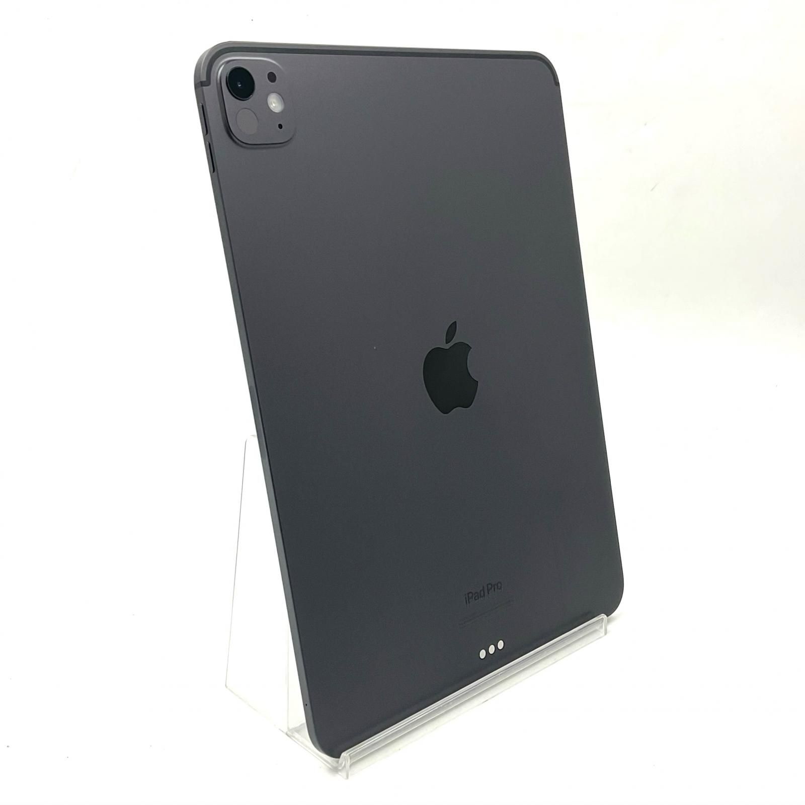 【全額返金保証】【最速発送】Apple iPad Pro M4 11インチ 256GB スペースブラック Wi-Fi 美品 動作確認済