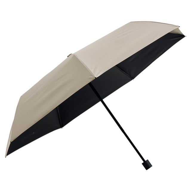 【新品】プロモンテ PuroMonte サマーシールド折り畳み傘 OGD202 ライトベージュ 日傘 雨傘 兼用 東レ 遮熱 遮光 UVカット