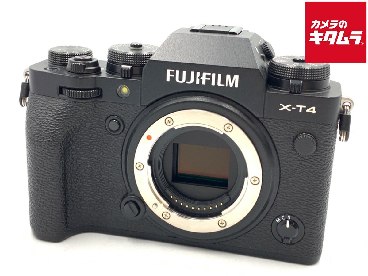 【中古】 【美品】 フジフイルム X-T4 ボディ ブラック 100,331円