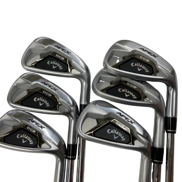 【中古】 キャロウェイ APEX DCB(2021) 6S アイアンセット IR NS PRO 950GH neo (フレックスS) メンズ 男性用 右利き 右用 Cランク ゴルフクラブ