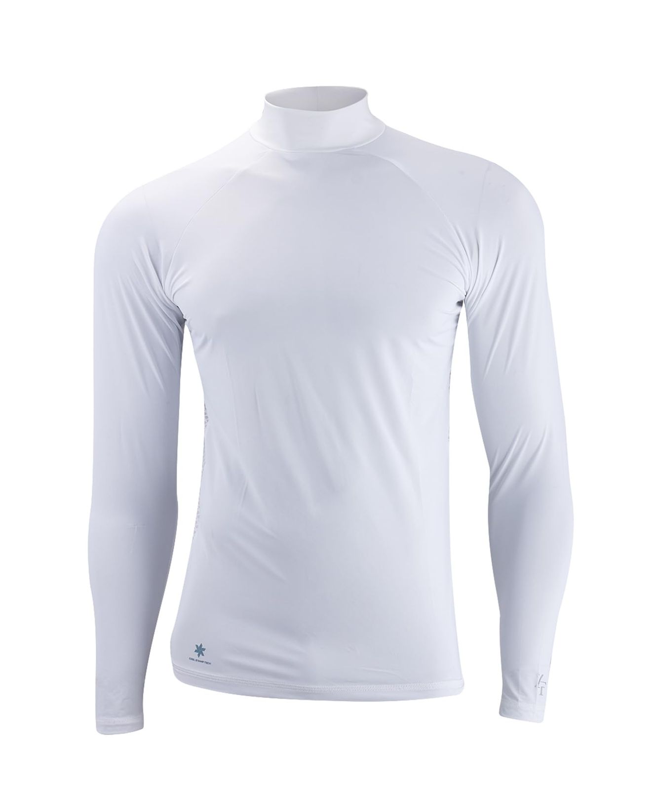 新品 [ZEROFIT] アイスメッシュ 冷感インナー ICE MESH/ゴルフ 現場 冷感 速乾 UVカット 紫外線 モックネック Vネック ノースリーブ 夏用 涼しい 接触冷感 ストレッチ メッシュ 軽量 (JP アルファベット XS モックネック（
