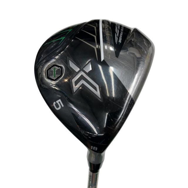 【中古】 ダンロップ XXIO(2022) eks 5W フェアウェイウッド FW Miyazaki AX-2(FW) (フレックスSR) メンズ 男性用 右利き 右用 Cランク ゴルフクラブ