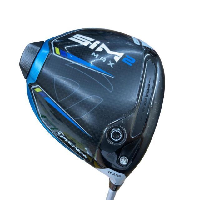 【中古】 テーラーメイド SIM2 MAX 10.5° ドライバー DR Speeder 661 EVOLUTION VII (フレックスS) メンズ 男性用 右利き 右用 Cランク ゴルフクラブ