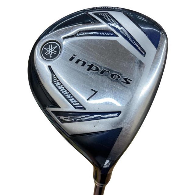 【中古】 ヤマハ inpres UD+2(2019) 7W フェアウェイウッド FW TMX-419F (フレックスSR) メンズ 男性用 右利き 右用 Cランク ゴルフクラブ