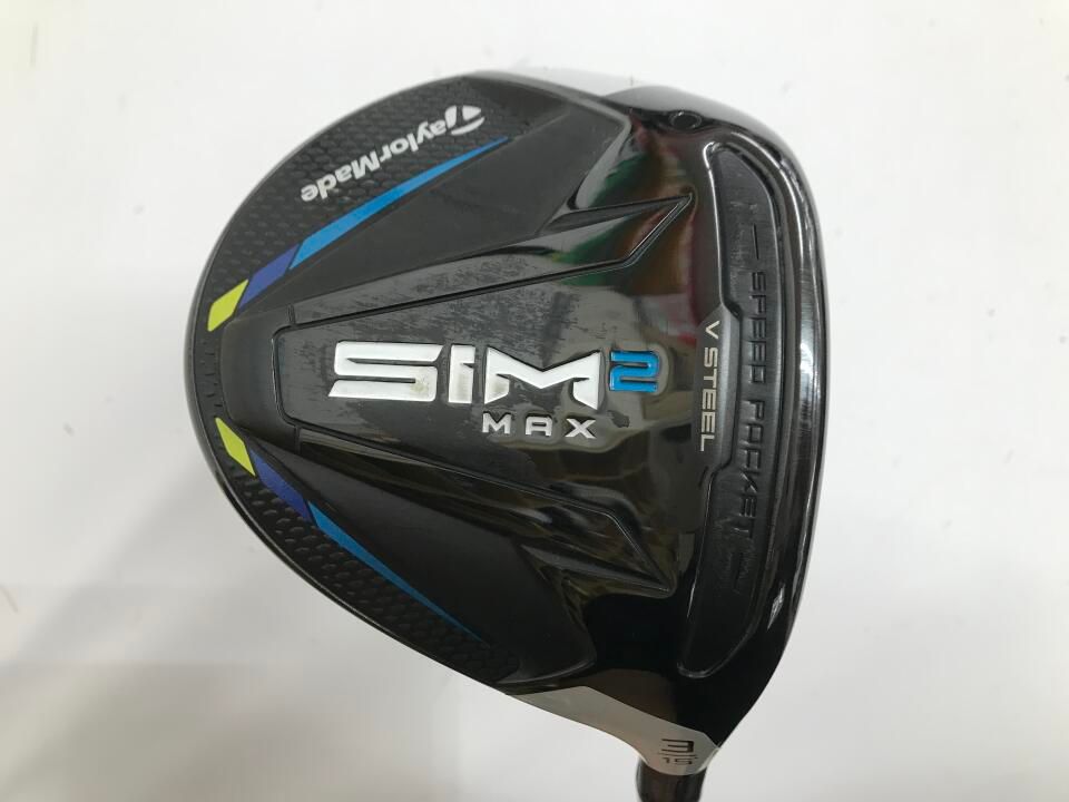 テーラーメイド　SIM2 MAX　15度　TENSEI BLUE TM50(SIM2)　Rフレックス　フェアウェイウッド　中古　ゴルフドゥ！水戸店【最短即日発送】
