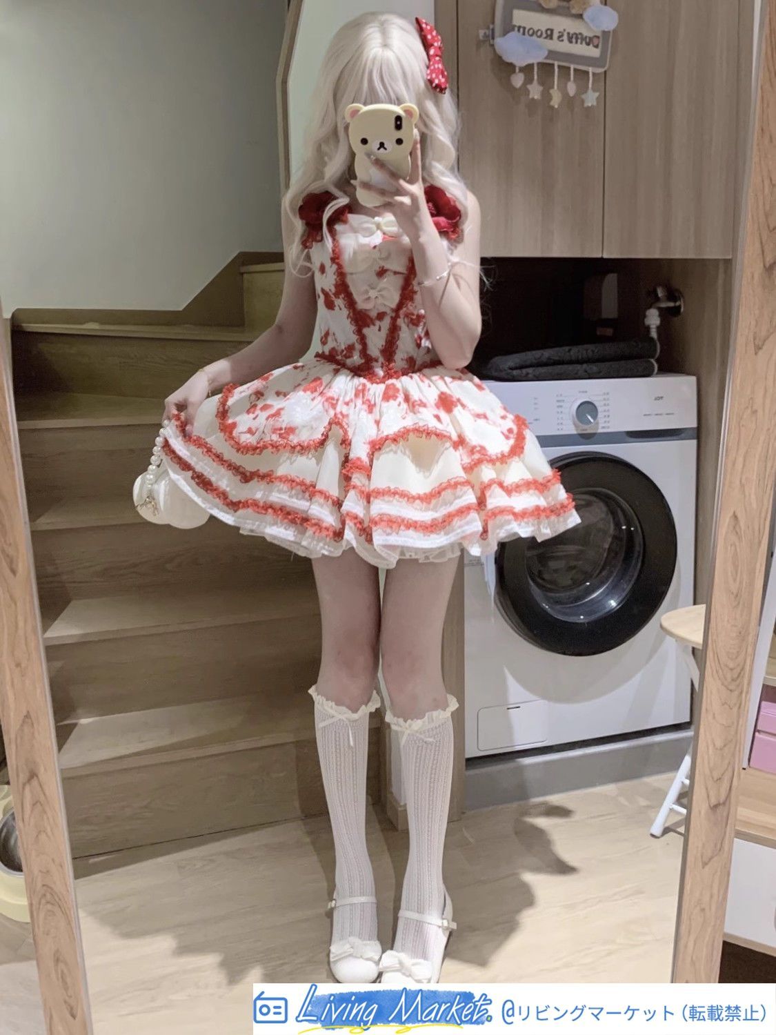 オリジナルLolita 茉莉雨 魚骨連衣裙 【単品スカート】 4色展開 高品質デザイン 撮影会衣装 ハロウィン イベント用 ロリータファッション おしゃれで人気 プレゼントにも最適 CS626P268