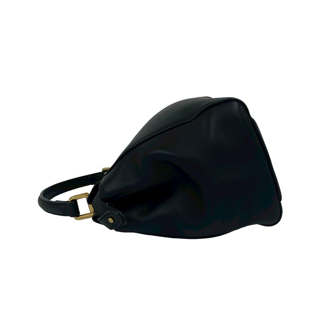 極 美品 FENDI フェンディ ピーカブー ミニ ターンロック ロゴ 金具