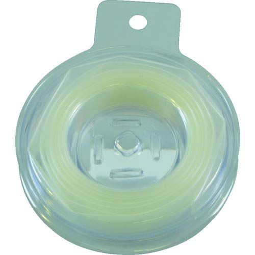 新品 TRUSCO(トラスコ) 熱収縮チューブ 収縮率2:1 透明 7mm 2m TRP14.5-7.0-2MTM x 10 個【ケース販売】
