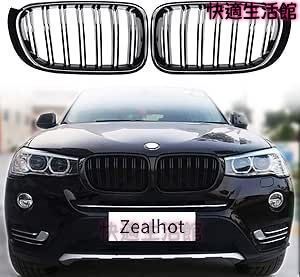 BMW X3 X4 フロントグリル キドニーグリル 左右セット (2014-2018) 社外品 gzj626