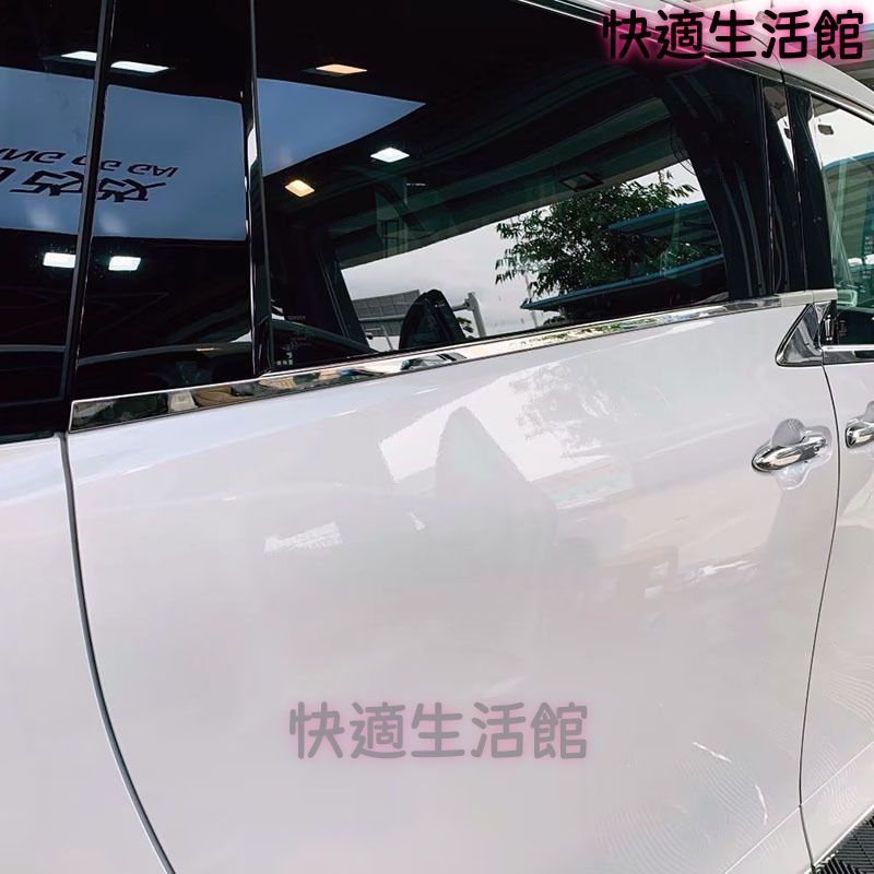 【送料無料】2023年モデル トヨタ アルファード ALPHARD 40系 中ドア用 車窗装飾フレーム 銀色 gzj626