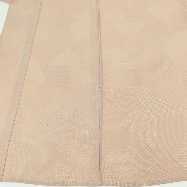 百華❀Y5170◇夏着物 ワイドサイズ 絽 正絹 居敷当て付き 手縫い仕立て