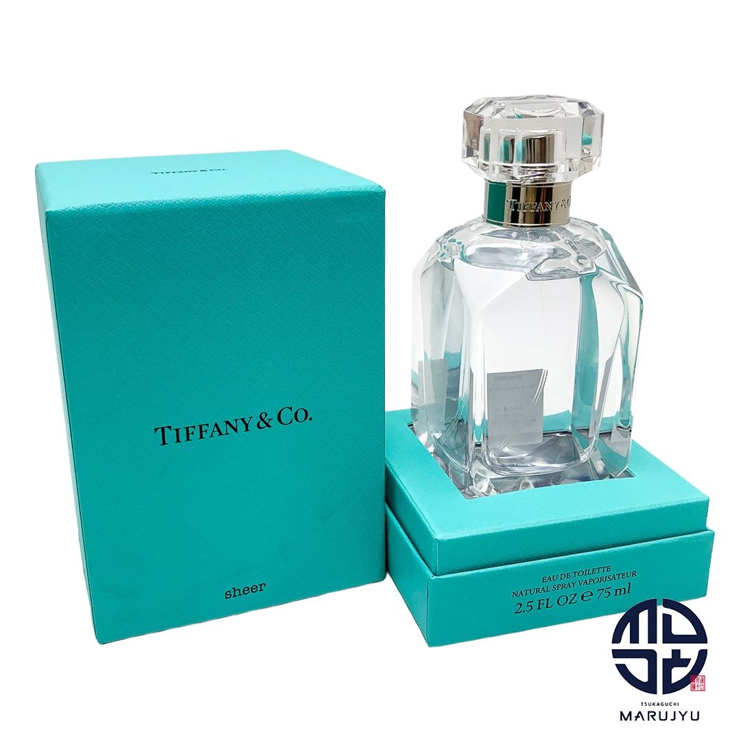 TIFFANY & CO. Tiffany ティファニー シアー オードトワレ 75ml 香水 EDT 残量多め ほぼ満タン 箱付き コスメ フレグランス パフューム