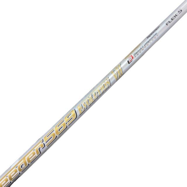 【中古】 プロギアスリーブ付き(RS JUST22系) フジクラドライバー用 シャフト Speeder 569 EVOLUTION VII (フレックスS)Bランク ゴルフクラブ