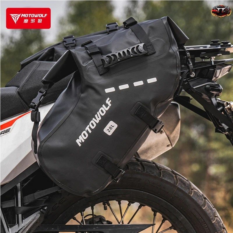オートバイ用サイドバッグ 防水トラベルバッグ サドルバッグ ホンダ レベル CMX300 500 カワサキ KLR650 ヤマハ