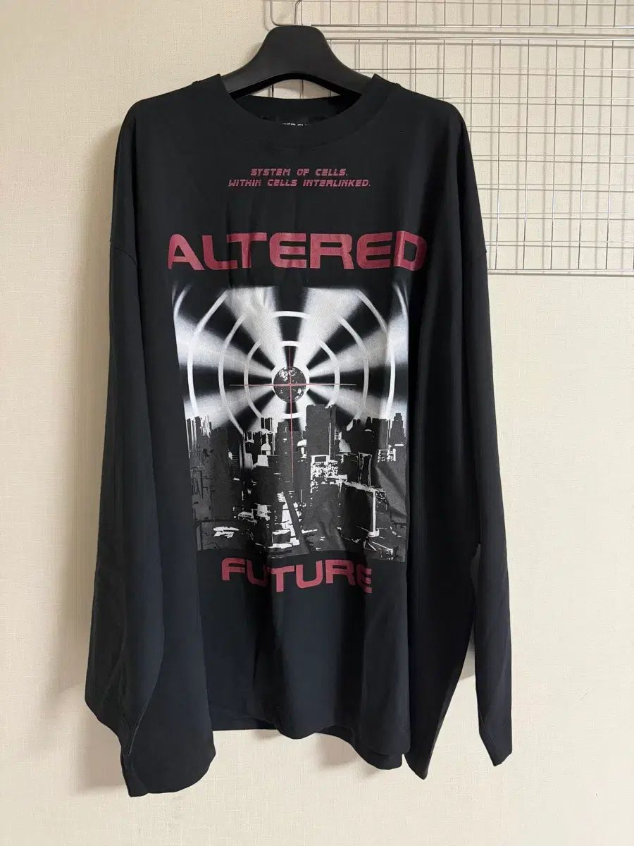 AF2 アルタードフューチャー 7分 Tシャツ ブラック