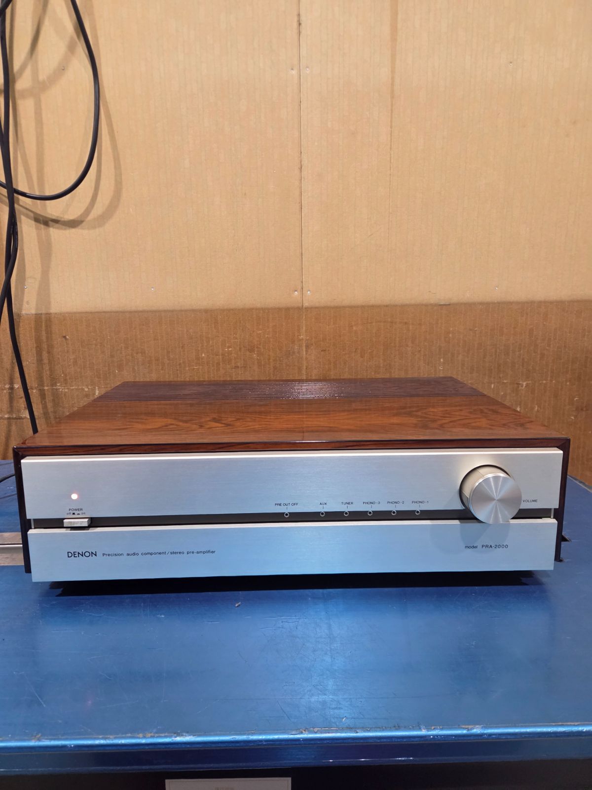 DENON デノン PRA-2000 コントロールアンプ プリアンプ ジャンク