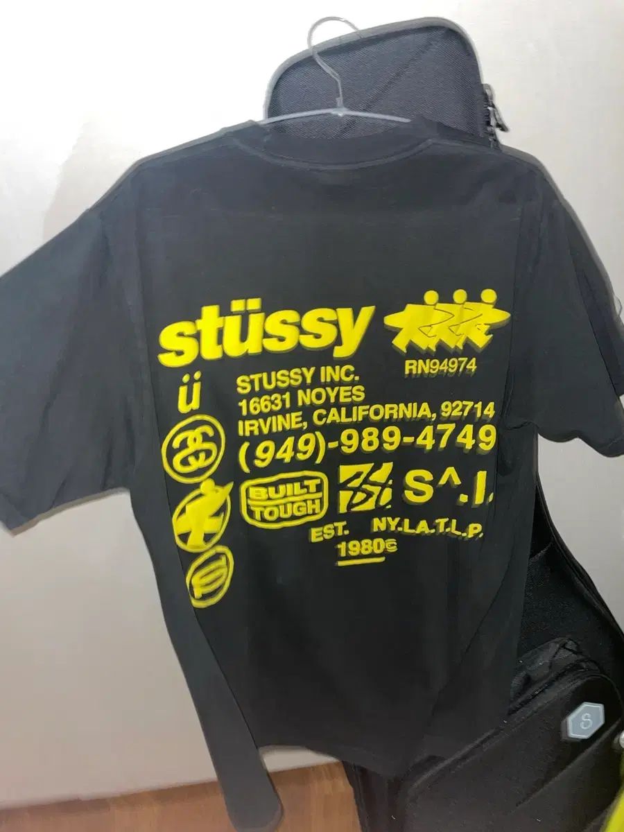STU DNA PIGMENT ダイド Tシャツ ブラック