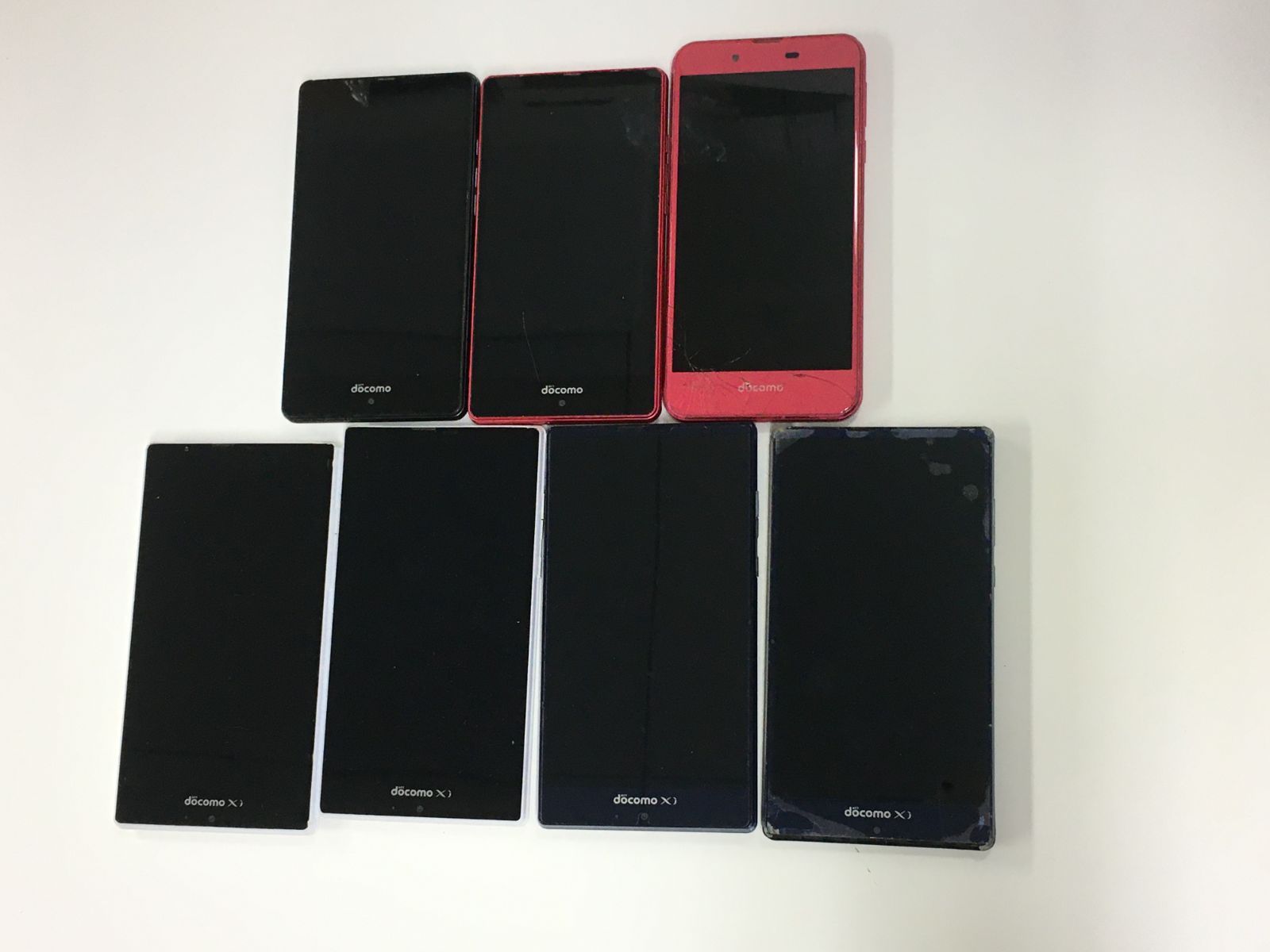 AQUOSスマホ 7台セット SH-02J/01G/04G ジャンク品 - メルカリ
