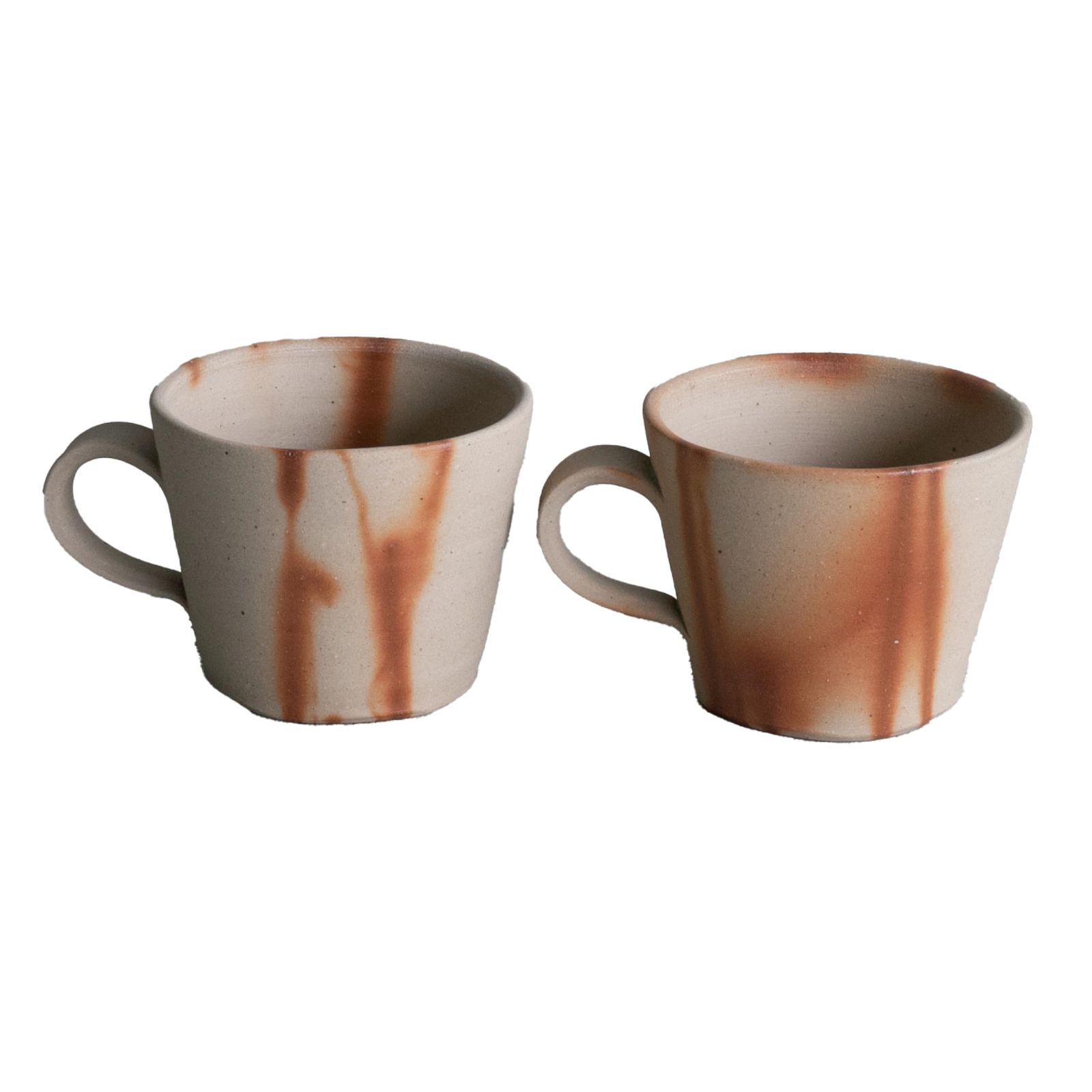 RODGERS 備前焼 コーヒーカップ 備前焼コーヒーカップ マグカップ ギフト プレゼント 手作り 日本製 贈答用 退職祝い プレゼント ギフト 緋襷 岡山 紅茶 RGHM-BIZEN-CUP (2)送料無料 05524230