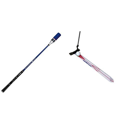 ダイヤ(DAIYA) スイング練習機 ゴルフ練習器 ダイヤスイング527 TR-527 両手 & パター練習器具 パットチェッカー AS-408 セット送料無料 d17ad3e9