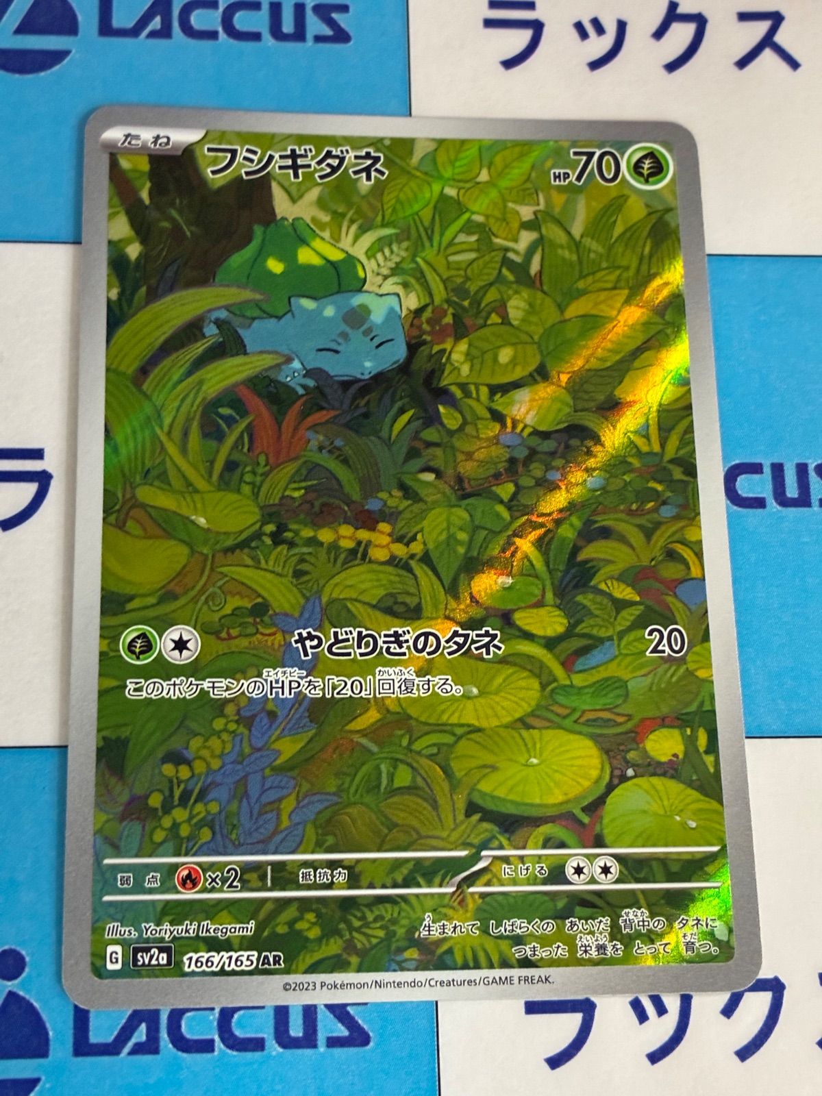 ポケモンカード/ポケカ フシギダネ 166/165 AR - メルカリ