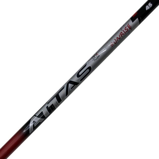 【中古】 ダンロップスリーブ付き(XXIO2026プラス/ZXi系) マミヤドライバー用 シャフト ATTAS RX SUNRISE RED 4 (フレックスS)Bランク ゴルフクラブ