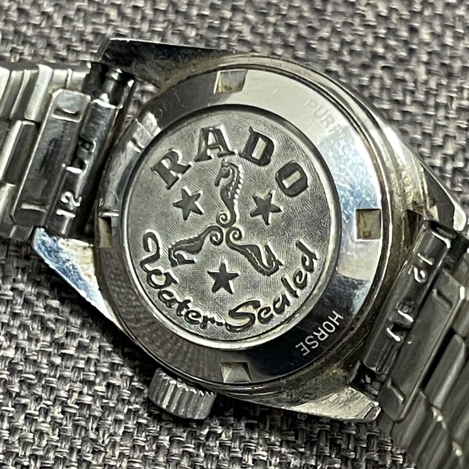 NPA】ジャンク RADO Purple Horse ラドー パープルホース 腕時計