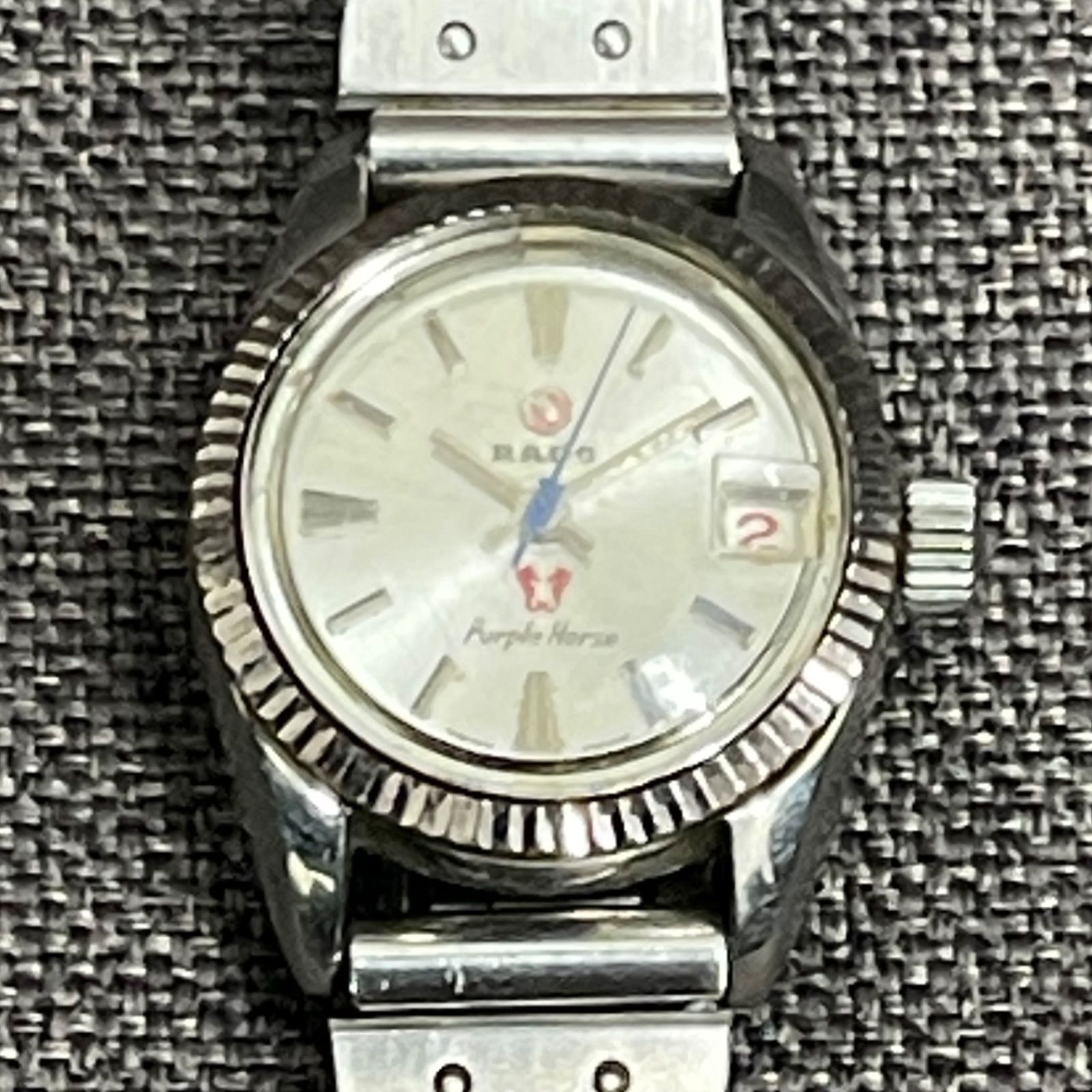 NPA】ジャンク RADO Purple Horse ラドー パープルホース 腕時計