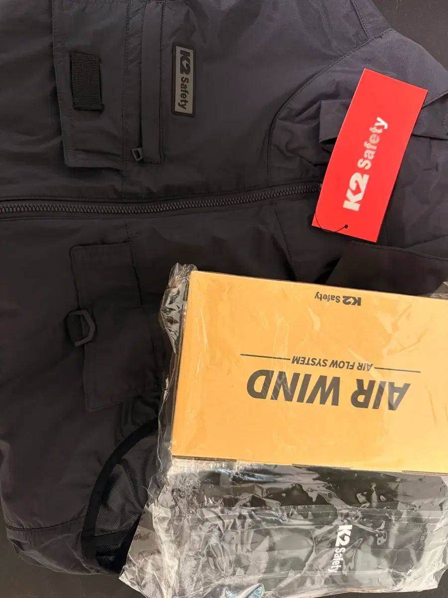K2 セイフティー エア WIND AND WISH 作業着 ベスト XL