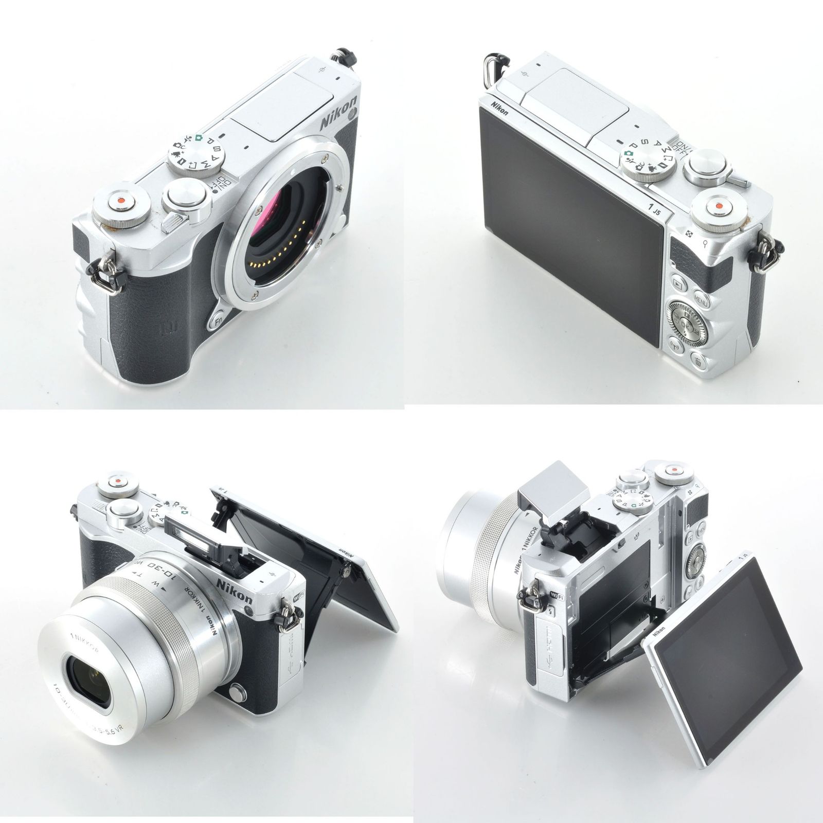 ニコン】Nikon 1 J5 + 1 NIKKOR 10-30mm F3.5-5.6 VR ミラーレスカメラ 