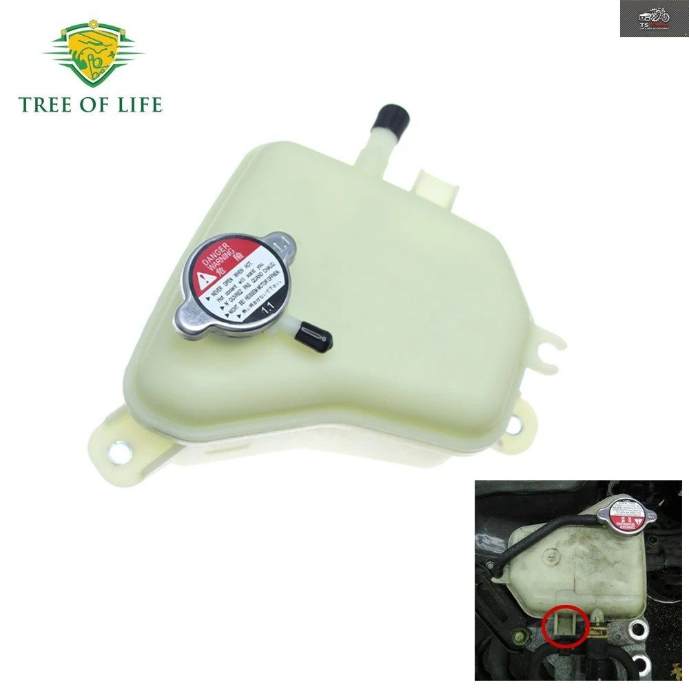 RADIATOR COOLANT RESERVOIR WITH CAP HONDA CIVIC SEDAN 2016 - 20 19101-5BA-A01 19045-59B-005