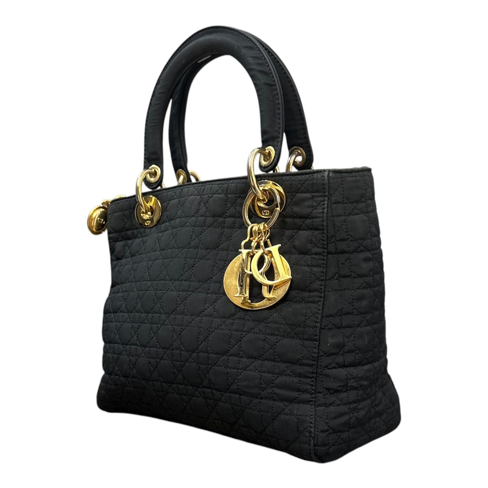 Christian Dior(クリスチャンディオール) Lady Dior Cannage Handbag Christian Dior(クリスチャンディオール) Lady Dior Cannage Handbag