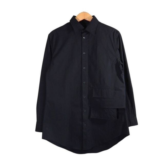 Y-3 LONG SLEEVE SHIRT BLACK サイズXXS H63044 ワイスリー ロングスリーブ シャツ トップス 大名店