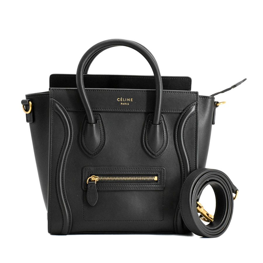 CELINE セリーヌ ハンドバッグ ラゲージナノショッパー 189243
