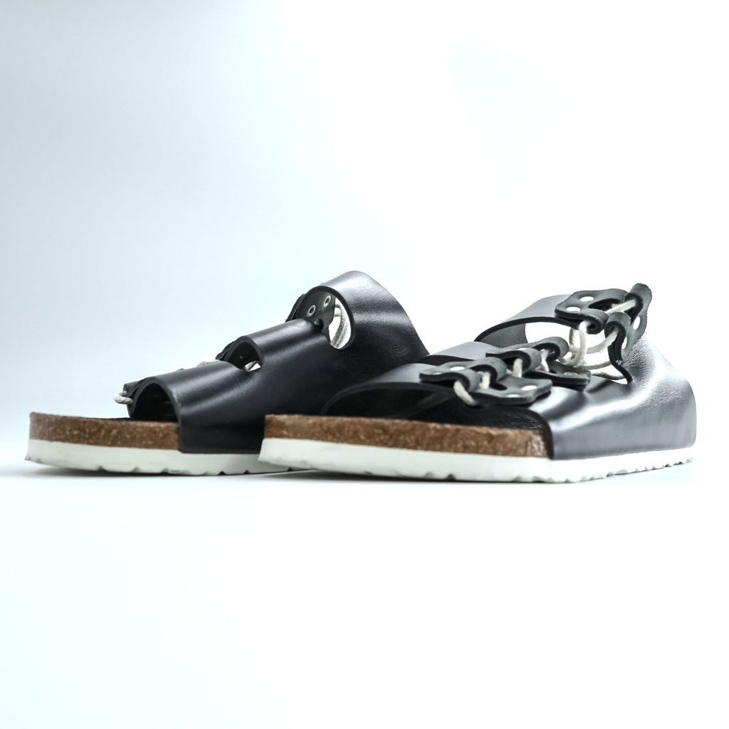 ビルケンシュトック　サンダル　ルカ　27cm LUCCA BIRKENSTOCK ルカ LUCCA スライド サンダル 27cm ブラック BIRKENSTOCK