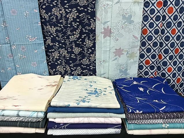 平和屋着物■夏物 小紋 絽 紗 洗える着物 まとめて20点 鴎 蝶 花柄 縦絽 暈し染め 着用可能多数 mmm1302