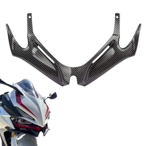 ホンダ CBR250RR 対応 2017-2024 フロントフェアリング ウイングレット 空力サイドウイング エアロスポイラー カスタムパーツ (カーボンブラック)as 0bf8966e