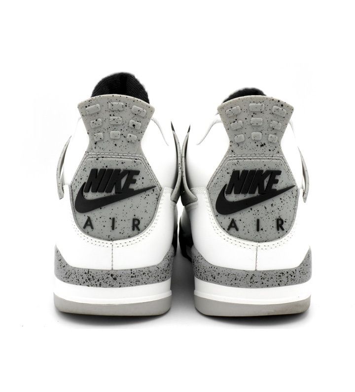 ナイキ NIKE 【 AIR JORDAN 4 RETRO WHITE CEMENT SUMMIT WHITE FIRE