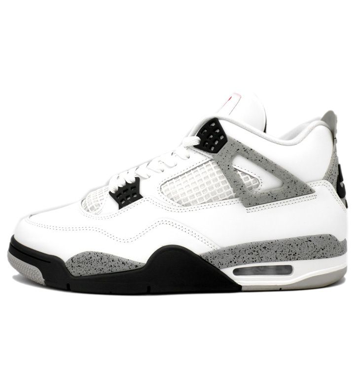 ナイキ NIKE 【 AIR JORDAN 4 RETRO WHITE CEMENT SUMMIT WHITE FIRE