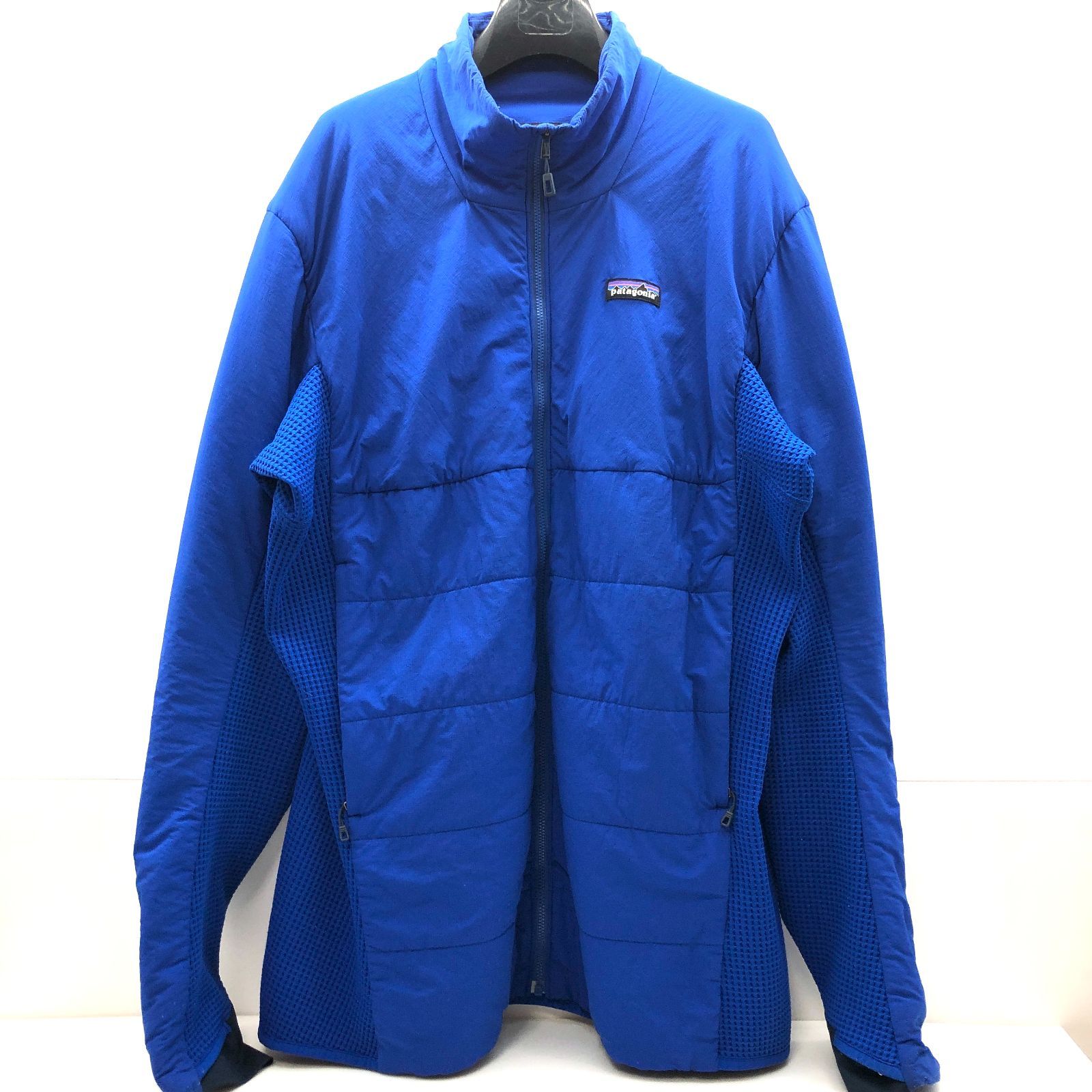 patagonia メンズ ナノエアライトハイブリッドジャケット Lサイズ ブルー系 中綿入り アウトドア アウター パタゴニア SGKY26-2395