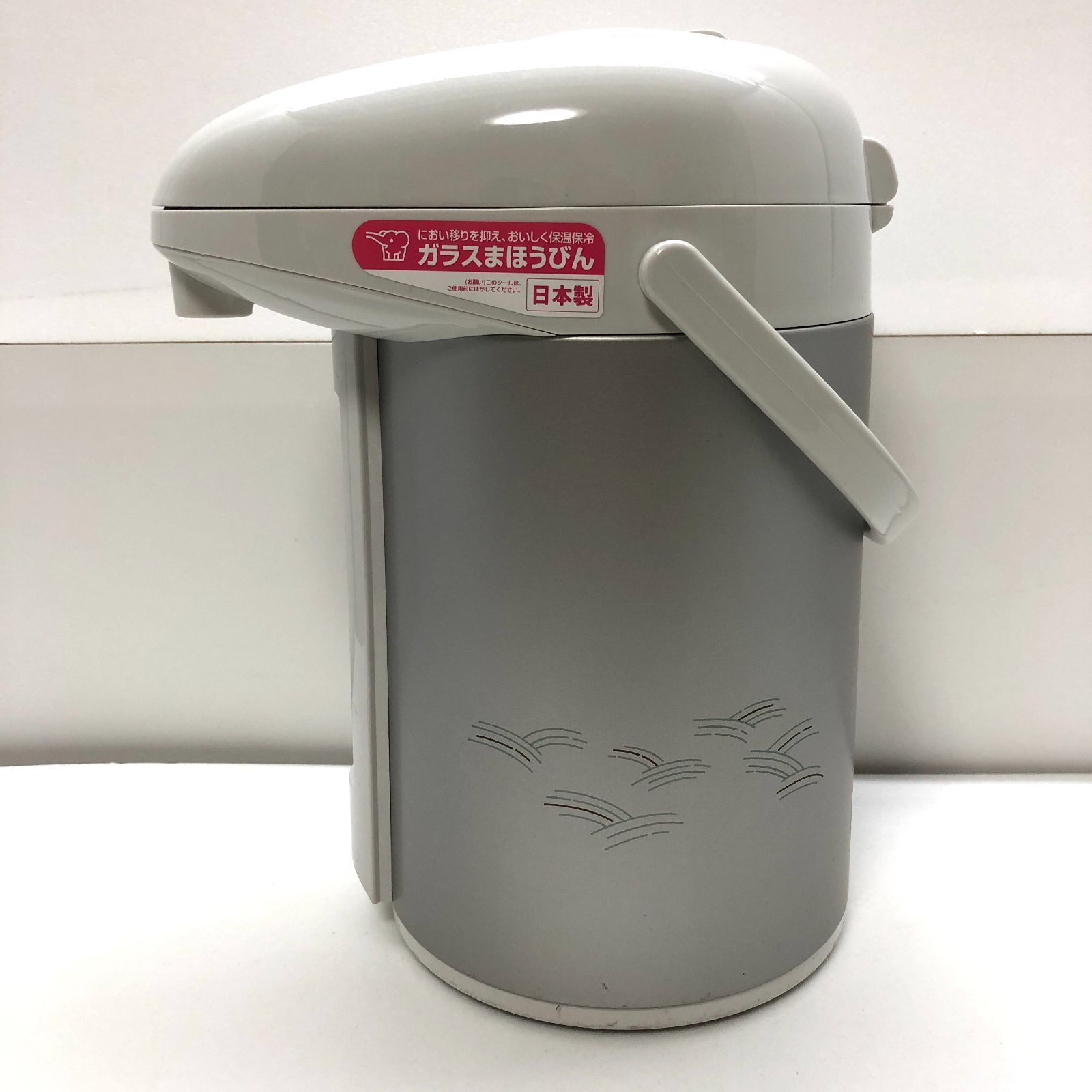 ZOJIRUSHI 象印 ガラス製エアーポット まほうびん 2.2L 保温保冷 AB 