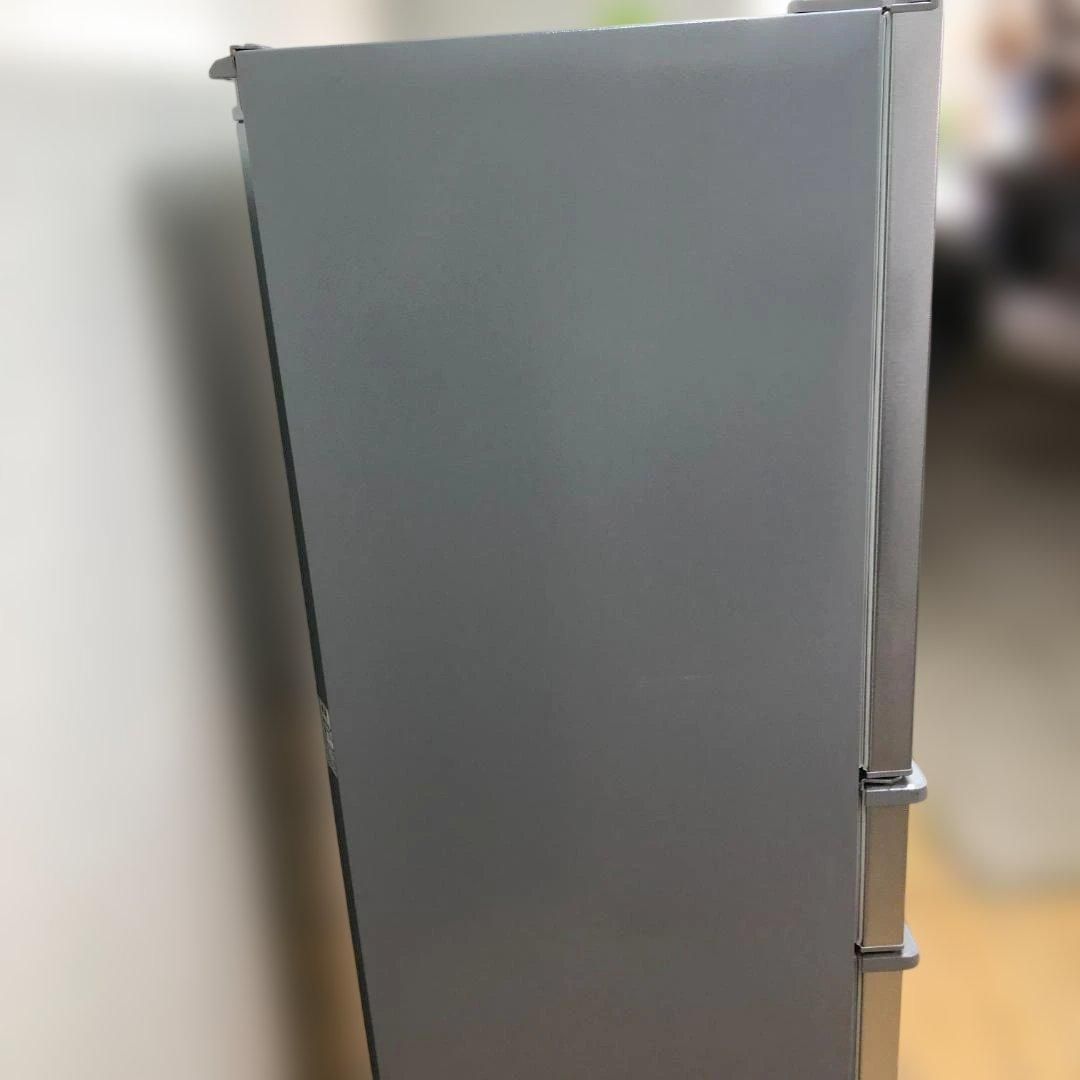 美品 アクア AQUA AQR-36ML 355L 4ドア冷蔵庫 2022年製 ダークシルバー 