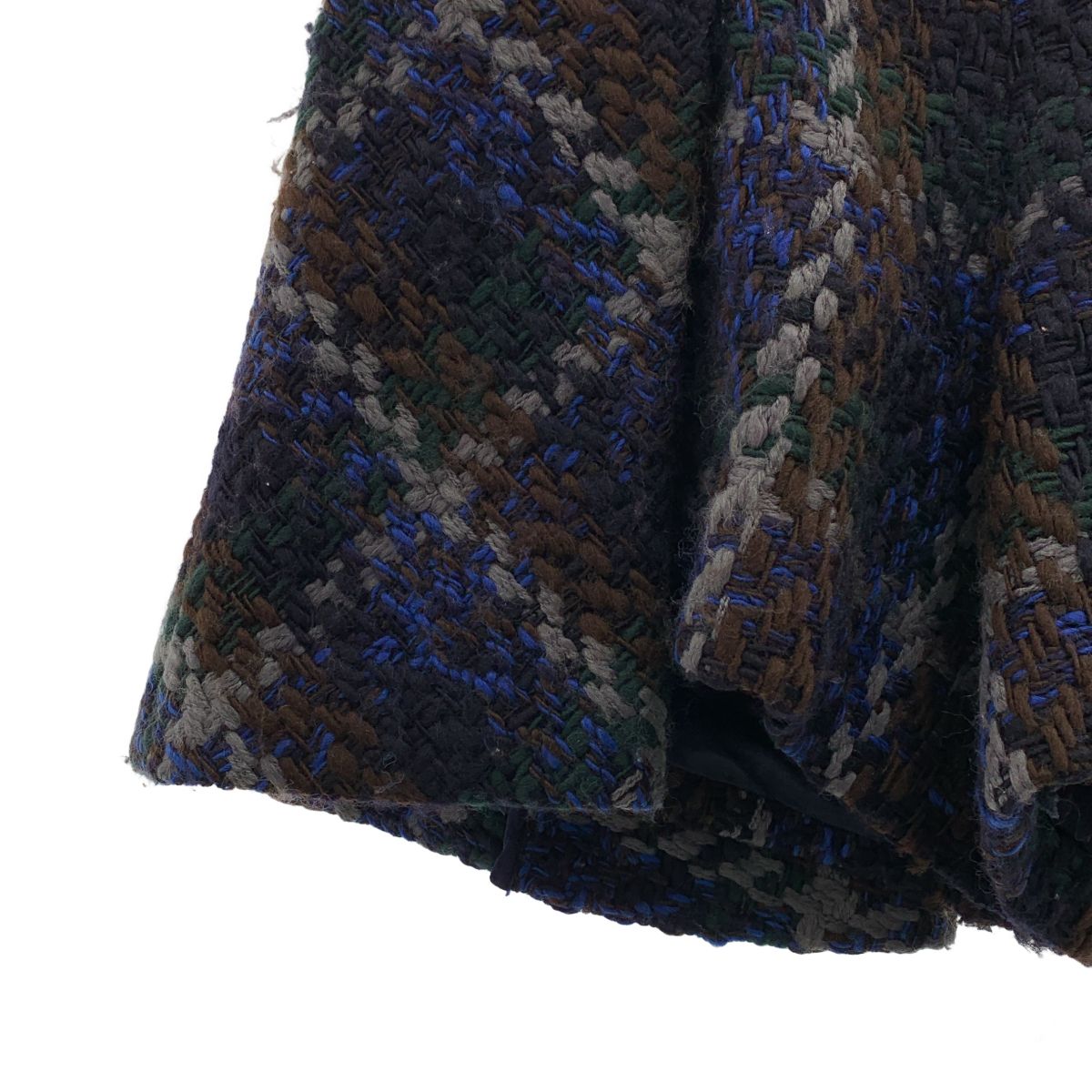 sacai luck / サカイラック | ツイード ニット ショートパンツ | 2