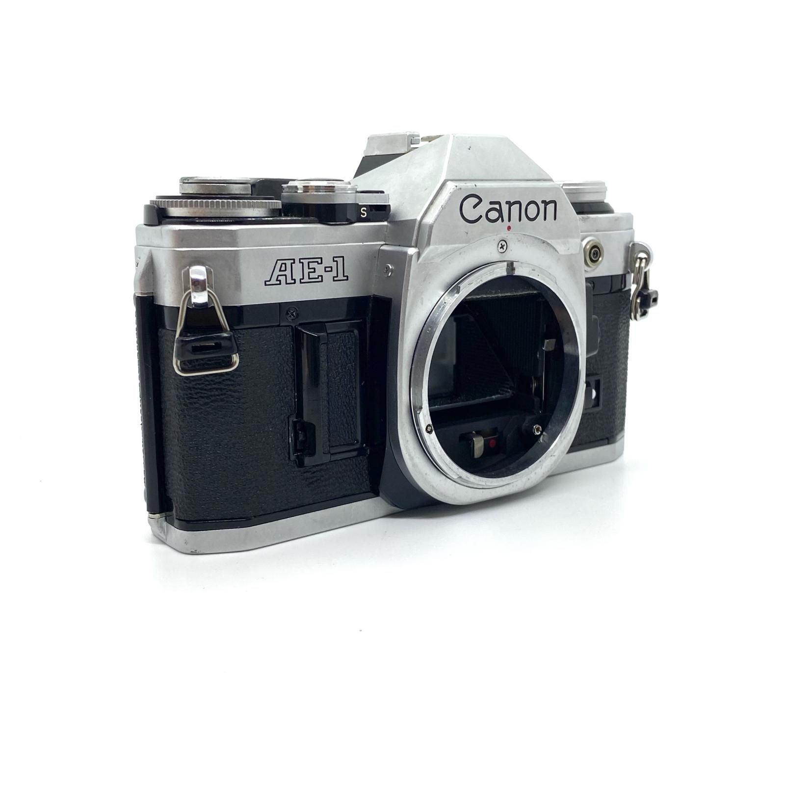 Canon AE-1 シルバー + FD 50mm F1.4 動作品 美品級 最速発送】Canon Canon AE-1 シルバー + Canon FD 50mm F1.4 S.S.C.