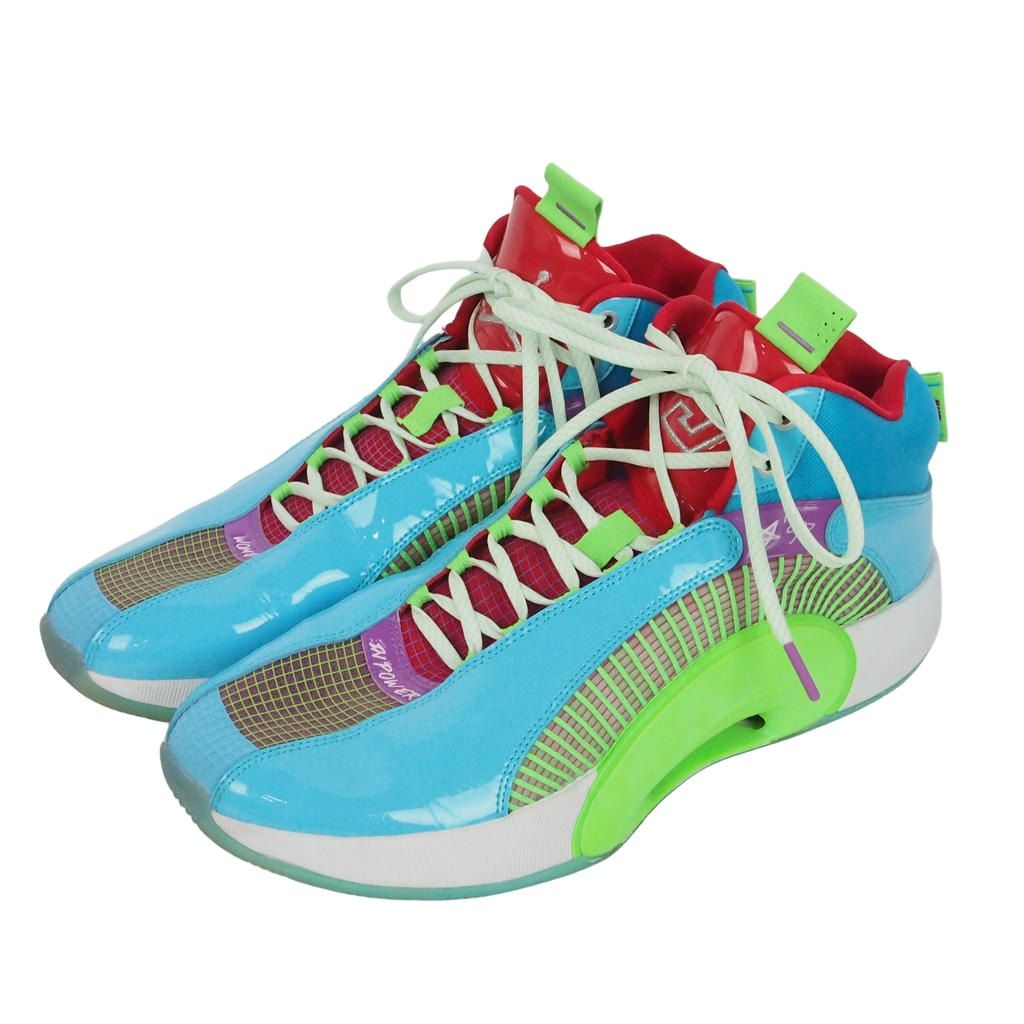 ナイキ NIKE Air Jordan XXXV エアジョーダン35 ジェイソン テイタム ウーマン イン パワー PE ライト ブルー US14 32cm DD3667-400