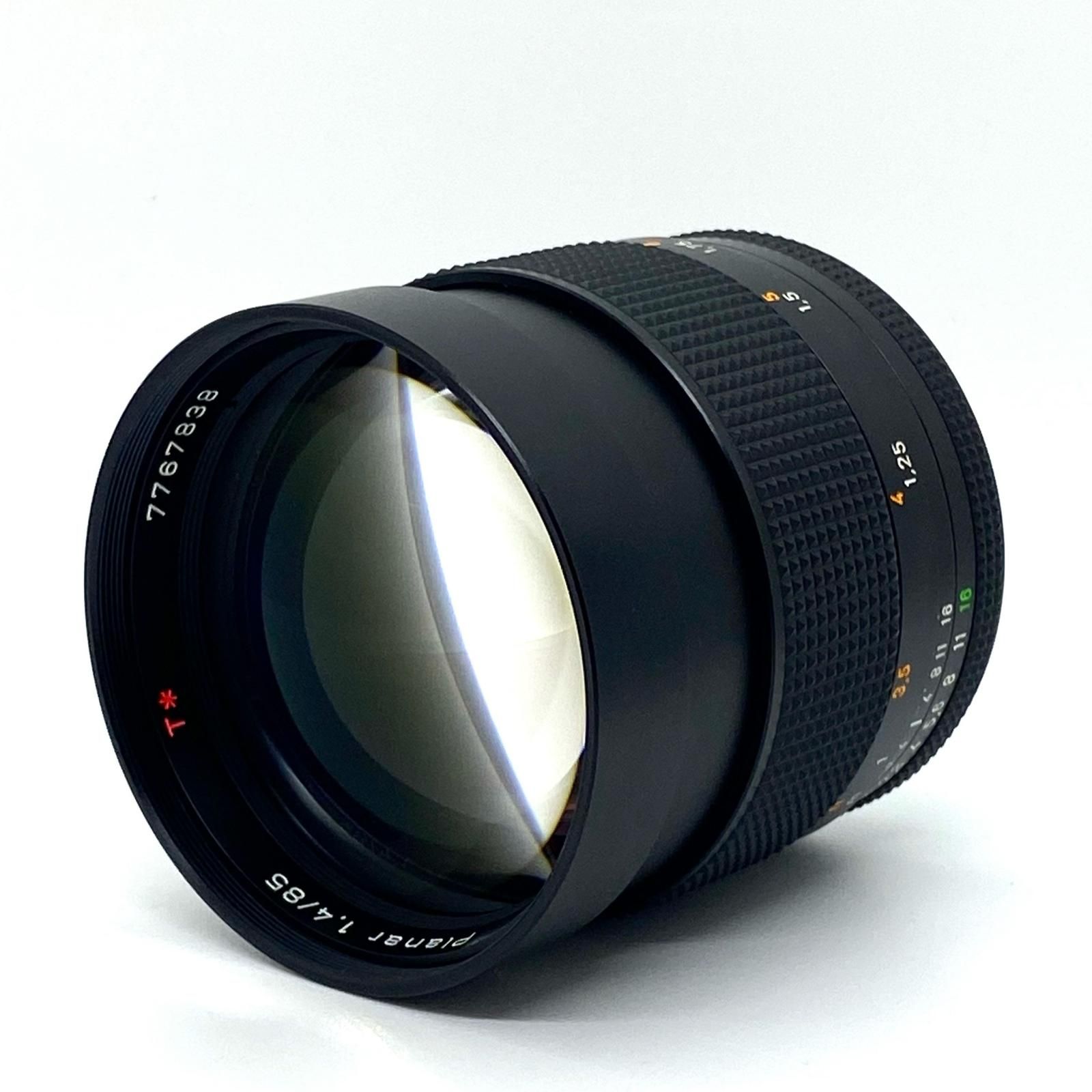 全額返金保証】【最速発送】CONTAX Carl Zeiss Planar 85mm F1.4 MMJ 